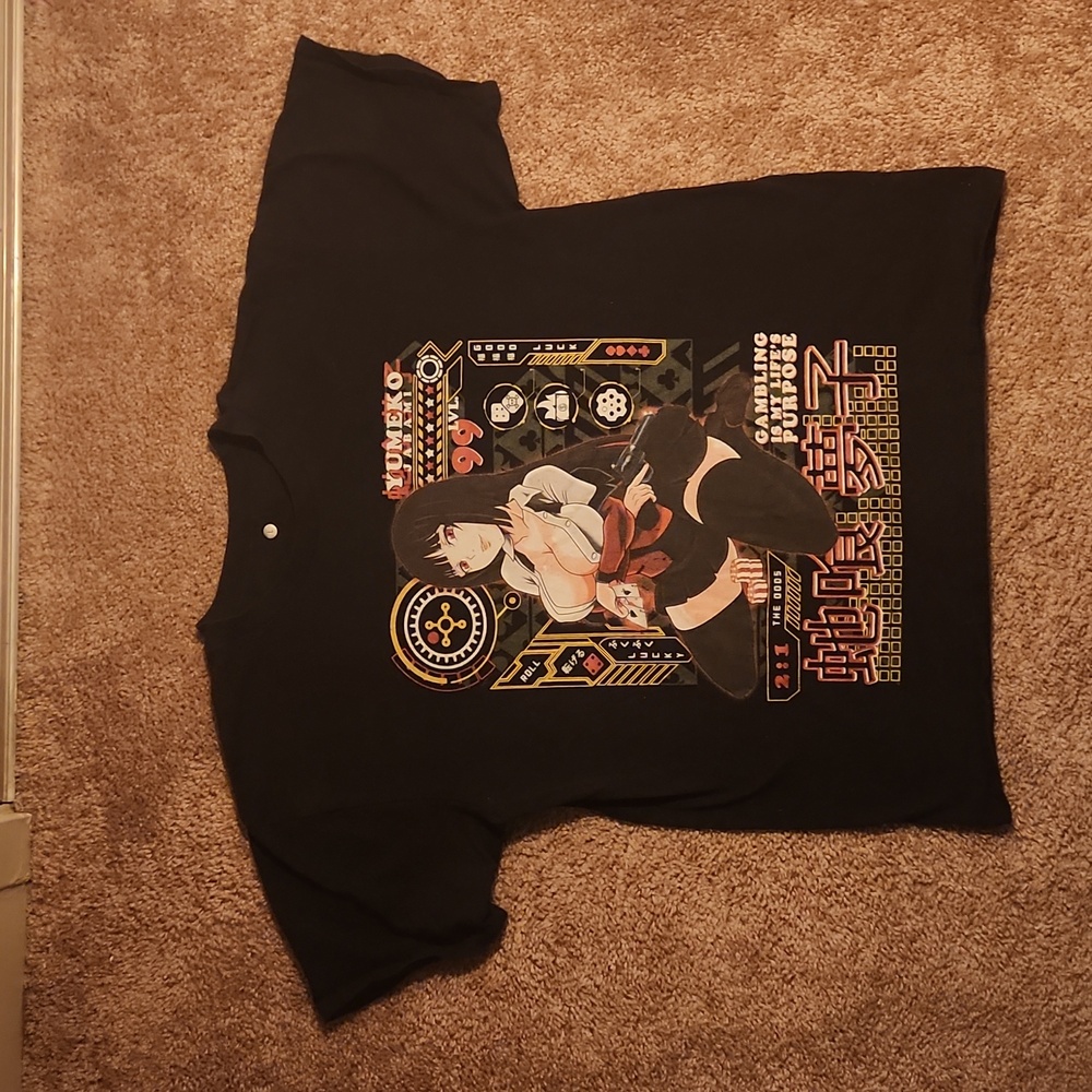 Anime shirt yumeko rare Large